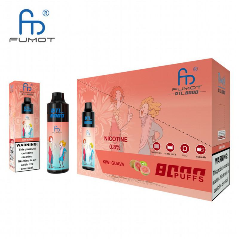 FUMOT Randm Dtl 8000 15000 Puffs Disposable Vape Bar