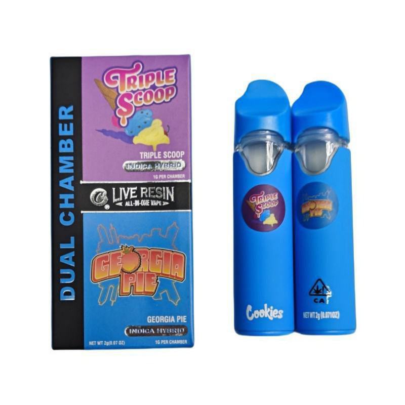 no Plus Cookies Dual Chamber 1ml+1ml