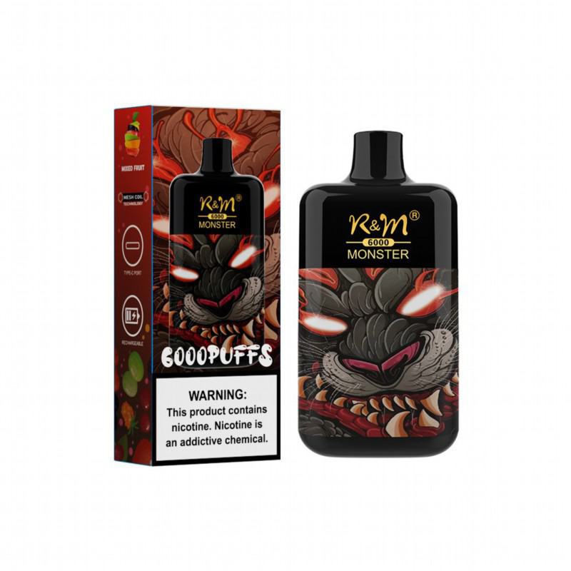 Vape Disposables Smok R&m Monster 6000 Puffs