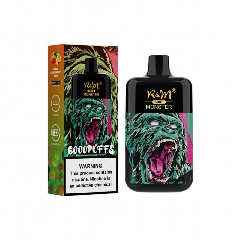 Vape Disposables Smok R&m Monster 6000 Puffs