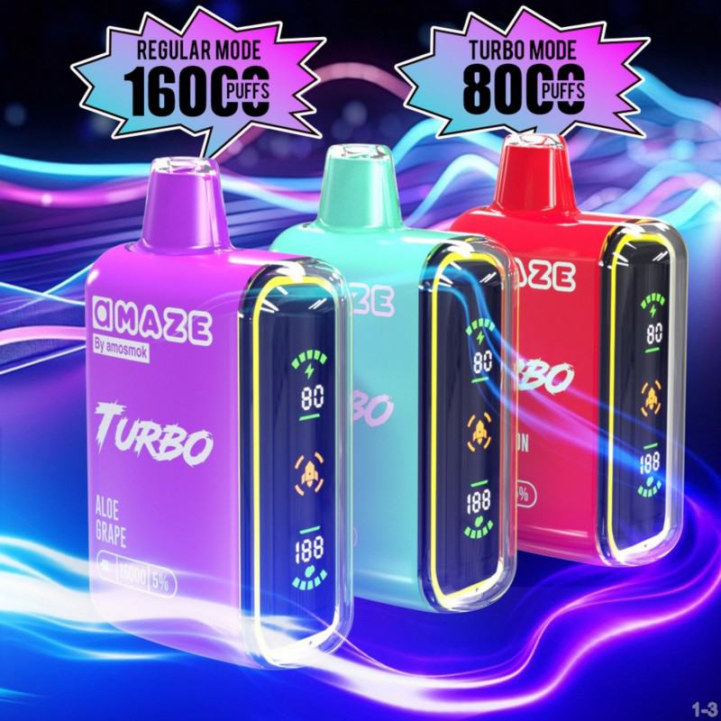 AMOSMOK : Amo-amaze-turbo Hits Vape