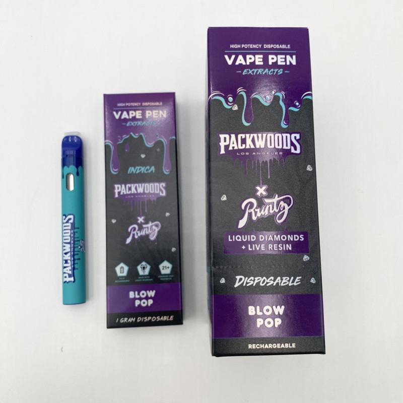 Packwoods X Runtz Pr55 Vape Big Puff Bar Plus