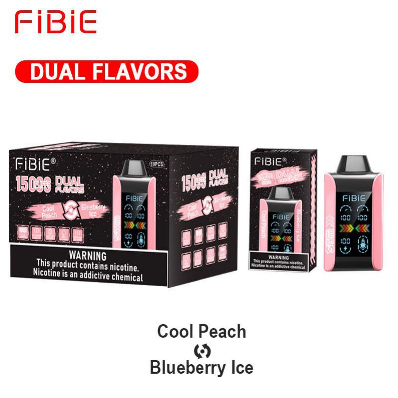 Vape Disposables FIBIE Fibie Dual Flavor 15000 Puffs