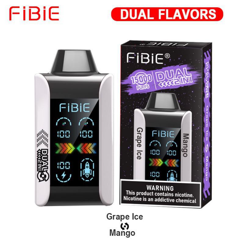 Vape Disposables FIBIE Fibie Dual Flavor 15000 Puffs