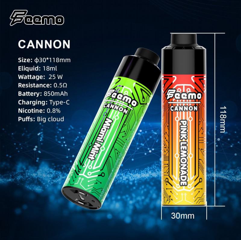 Disposable Vape Pen Support OEM Feemo Cannon Bigcloud Puffs