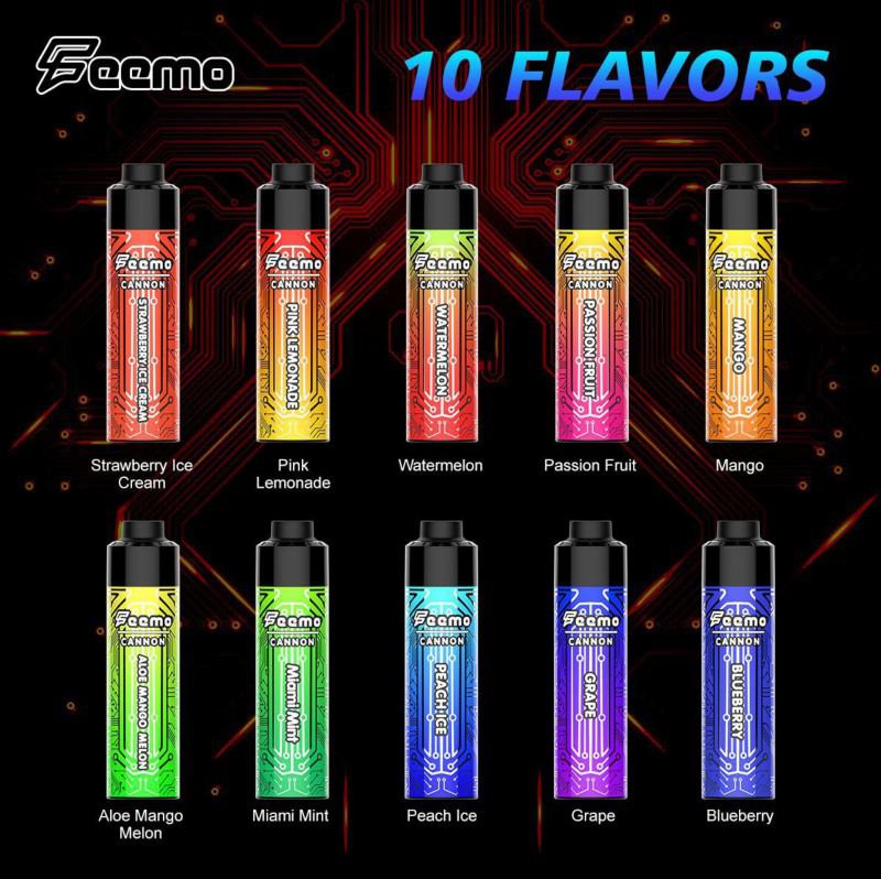 Disposable Vape Pen Support OEM Feemo Cannon Bigcloud Puffs