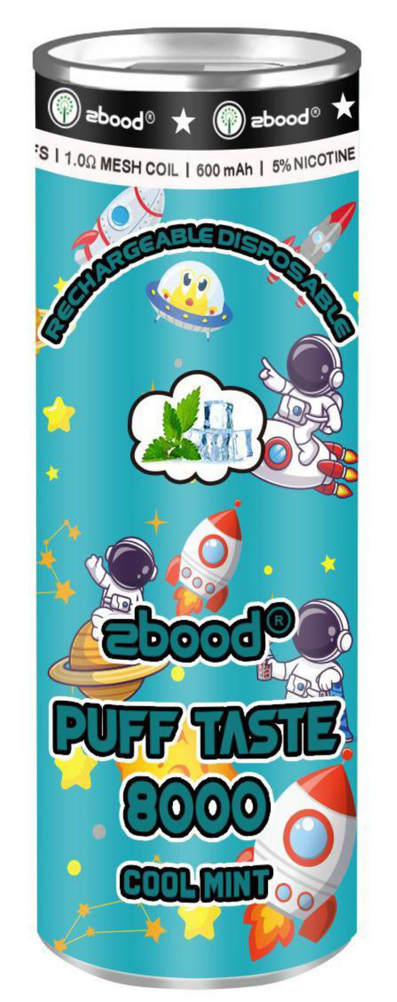 Disposable Zbood Zbood Taste 8000 Puffs Vapes