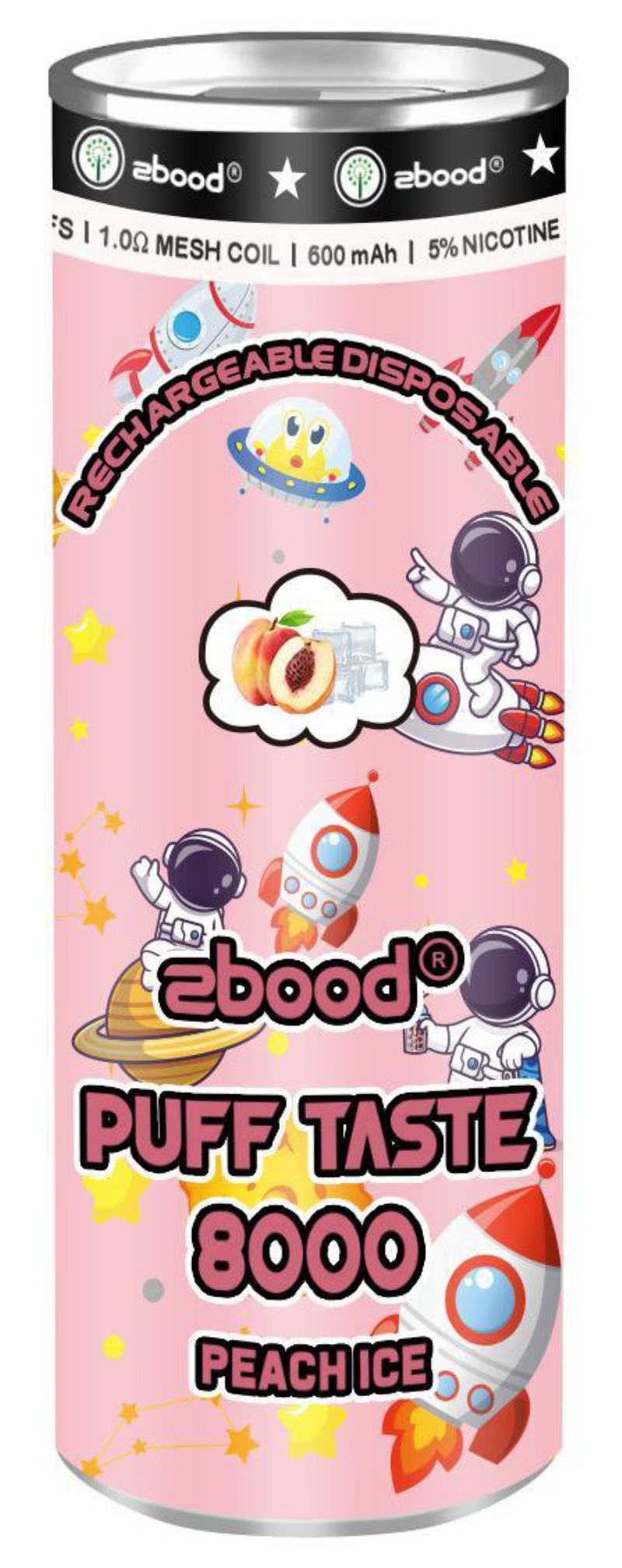 Disposable Zbood Zbood Taste 8000 Puffs Vapes