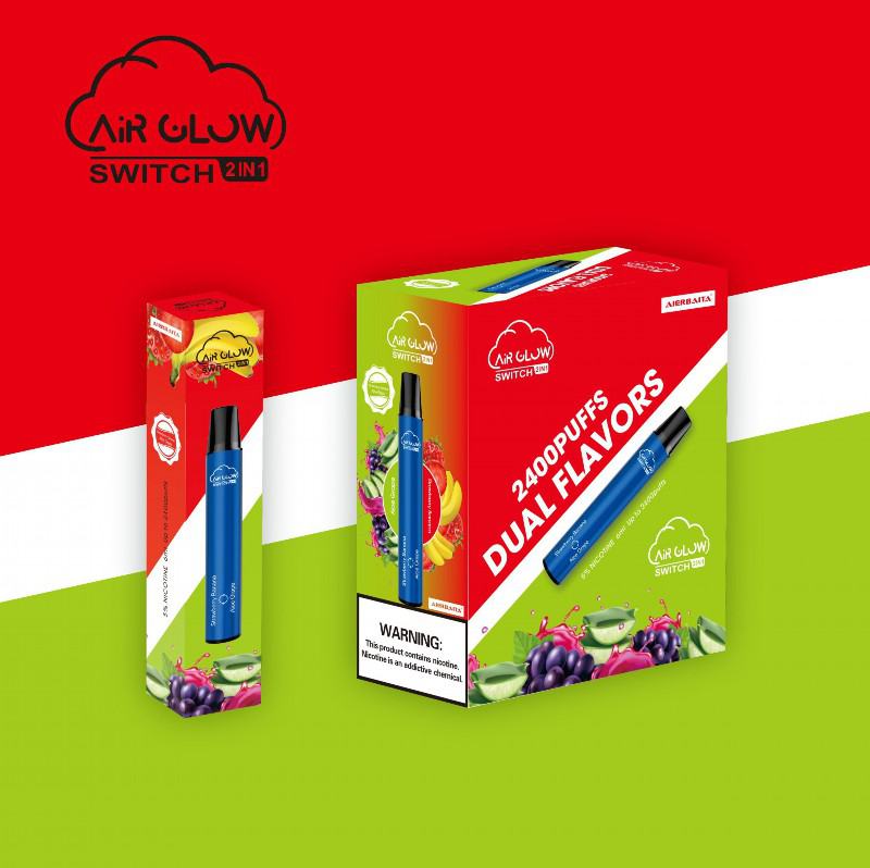 Smok Air Glow Switch 2 In 1 2500 Puffs Disposable E-cigarette