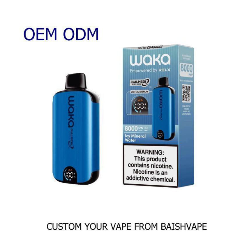 Disposable Savage E-cigarette Waka Sopro Dm8000 Nicotine