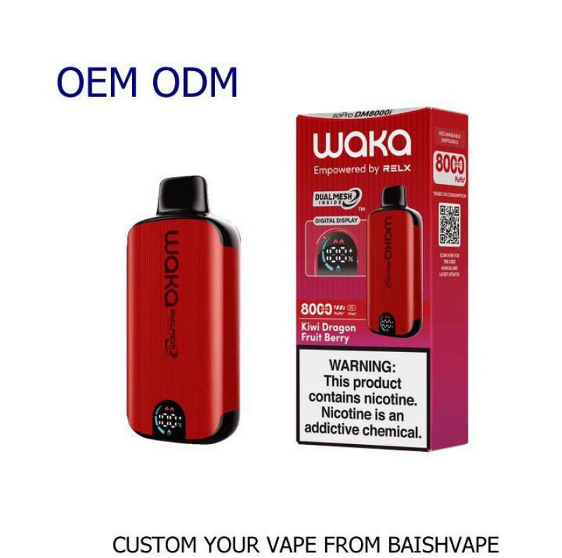 Disposable Savage E-cigarette Waka Sopro Dm8000 Nicotine