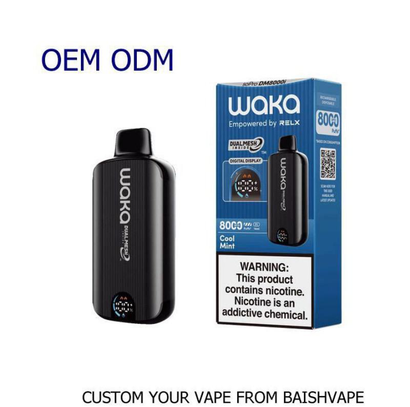 Disposable Savage E-cigarette Waka Sopro Dm8000 Nicotine