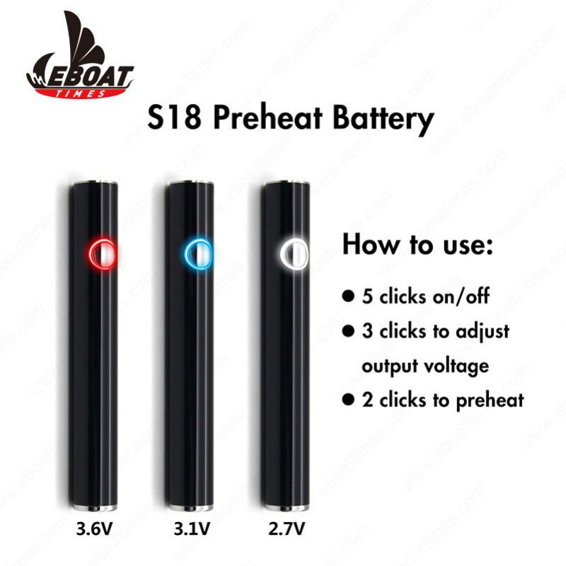 Eboat/OEM Pen B18 Battery Disposable Vape
