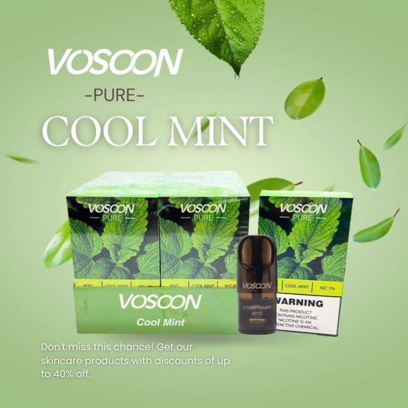 Vosoon Pens Vosoon Pure 600 Puffs