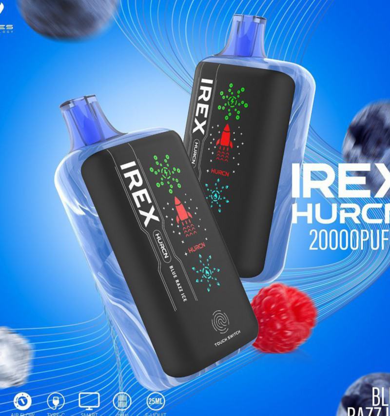 Insta Irex Hurcn 20000 7500 Puffs Box Vape
