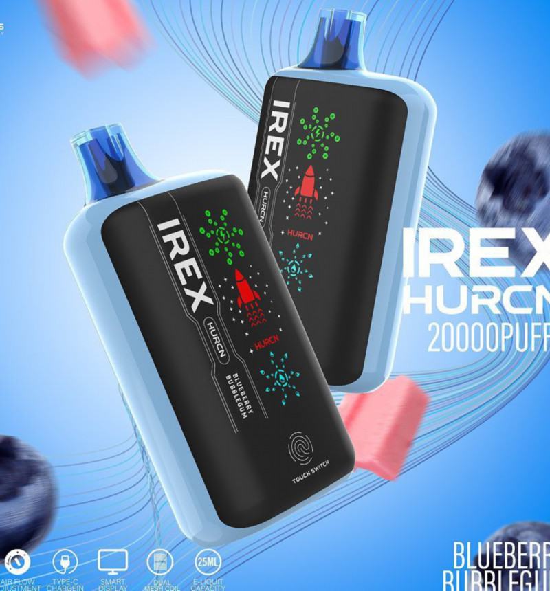 Insta Irex Hurcn 20000 7500 Puffs Box Vape