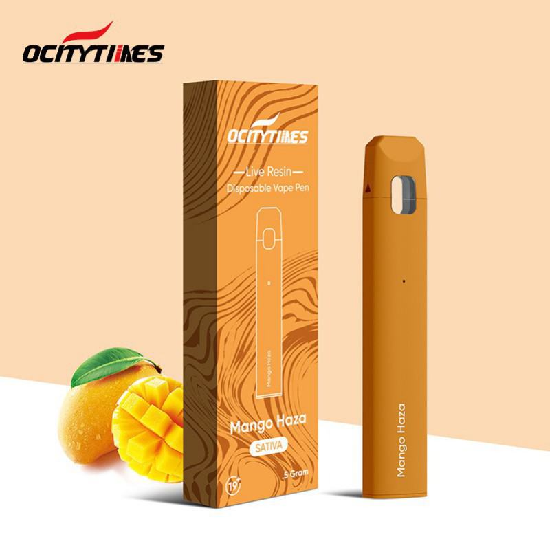 Ocitytimes/White Label Disposable Vape Pens Ob50 0.5ml Disposable Pod