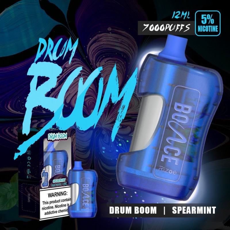 Disposable Bounce Bounce Drum Boom 7000 Vape Brands