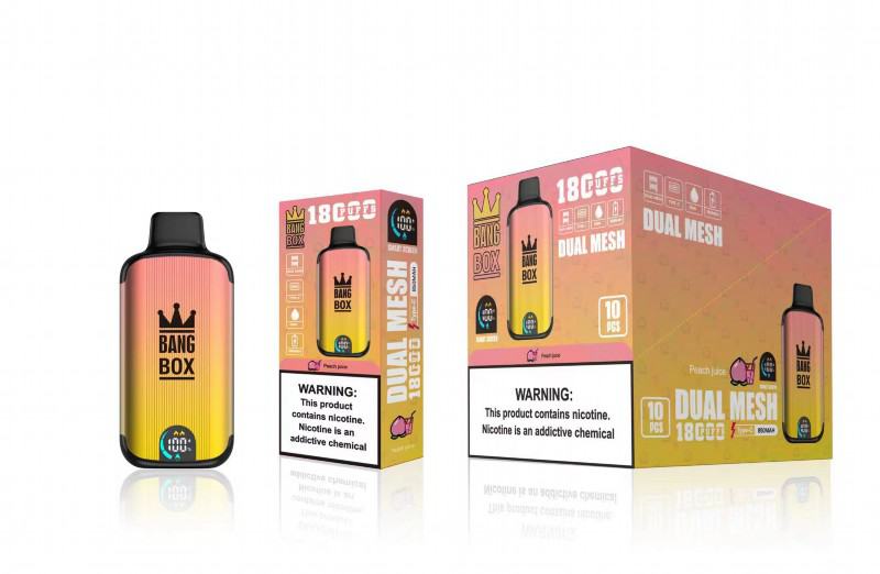 Disposable Bang Box 18k 18000 Puffs E-cigarette Nicotine