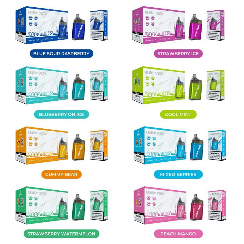 ULAX Ulax 7000 Puffs Boxes