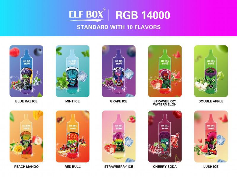 Doloda Pens Elf Box Rgb 14000 Hits Vape Puffs