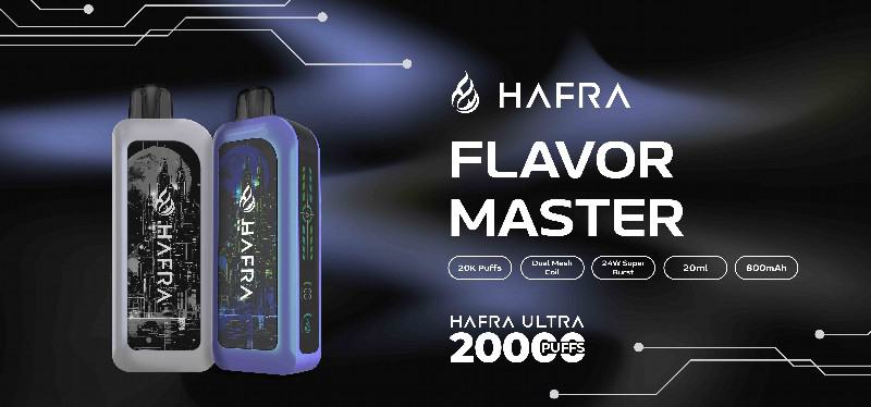 Disposable Vape Bar Baish Hafra Ultra 20000 Puffs