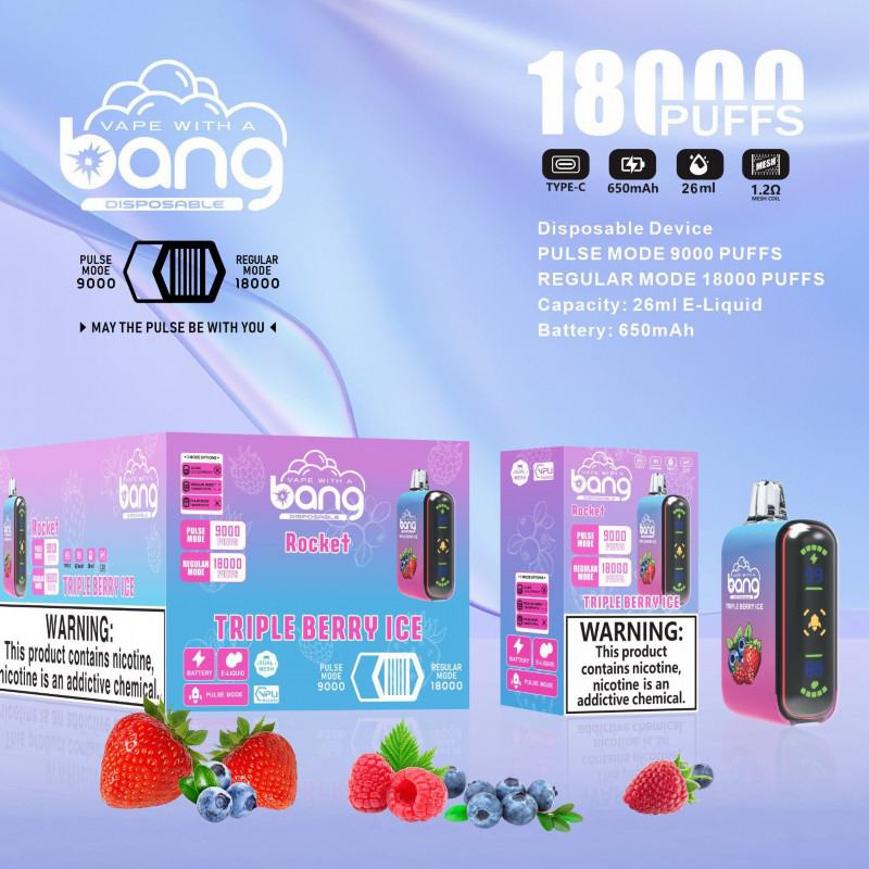 Bang Pen Rocket /18000 9000 Puffs