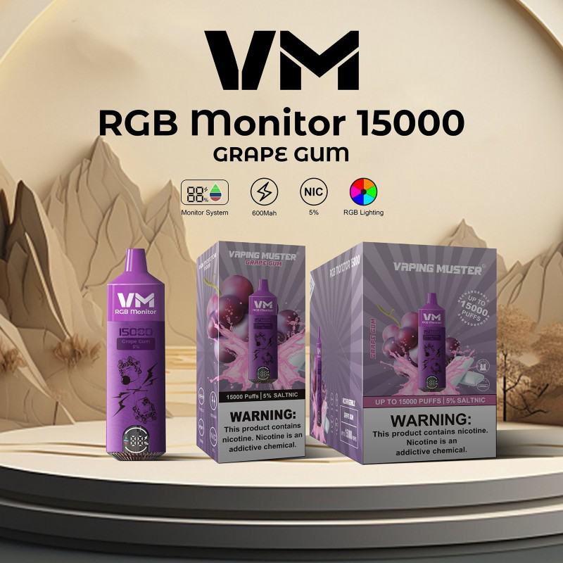 Niimoo Vmrgb 15000 Puffs Disposable Smooth Hit Vape