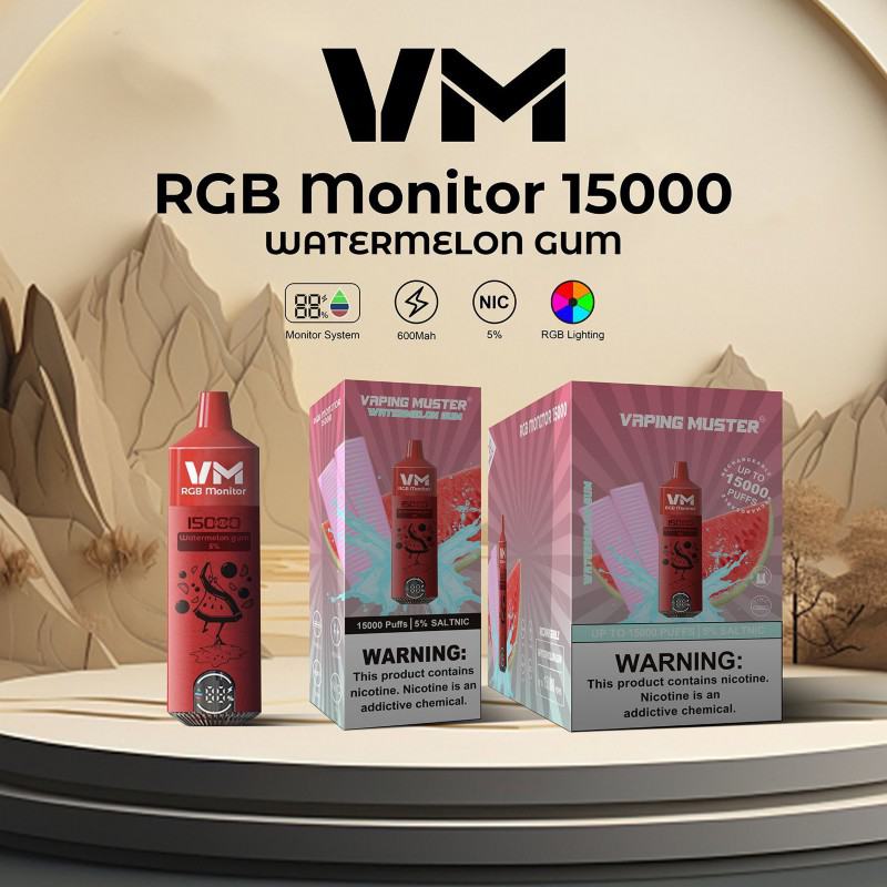 Niimoo Vmrgb 15000 Puffs Disposable Smooth Hit Vape