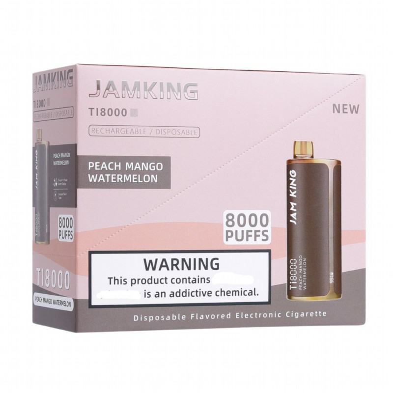 Jam King & CKS Jam King Ti 8000 Puffs Disposable Vapes