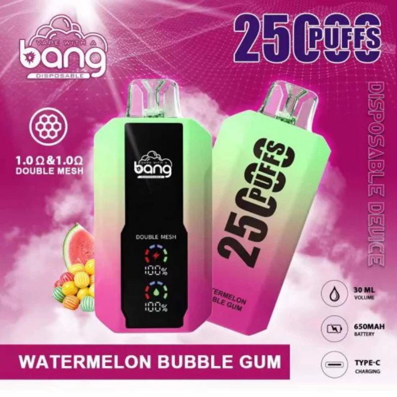 Bang Disposable Vape Brands 25000 Puffs