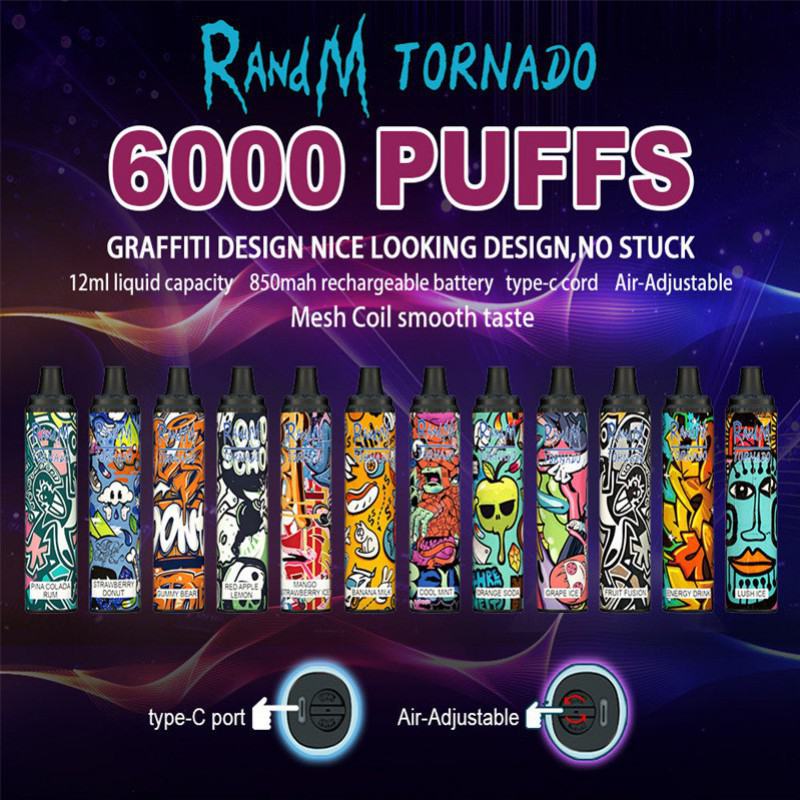 RandM Tornado Vape Pens Randm Tornado 9000 Puffs