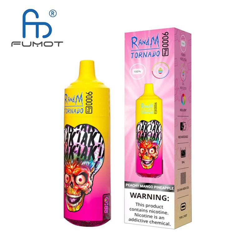 RandM tornado pro Pens Randm Tornado 9000 Puffs Disposable Vape