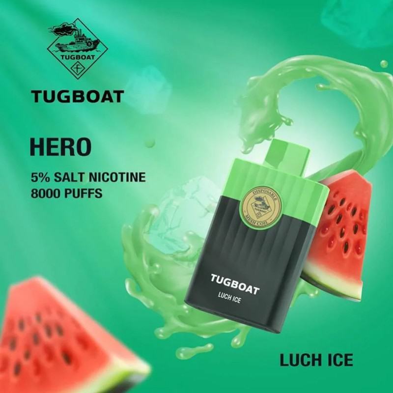 Volestech Plus Tugboat Hero 8000 Puffs