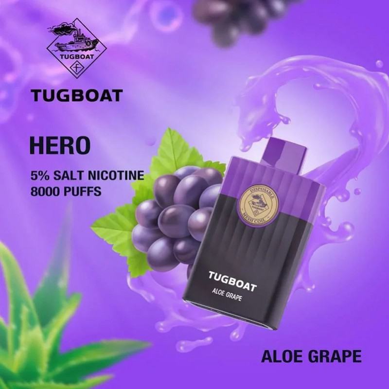 Volestech Plus Tugboat Hero 8000 Puffs
