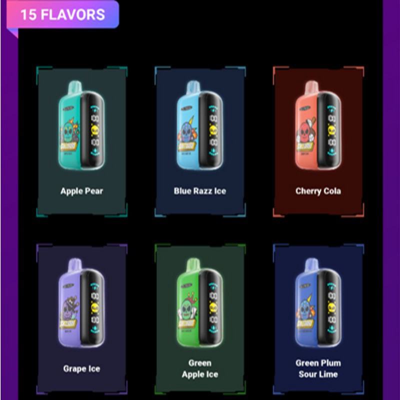 Elff r Gh 23000 23K Elff R Gh 23k 23000 Puffs Disposable Smooth Hit Vape