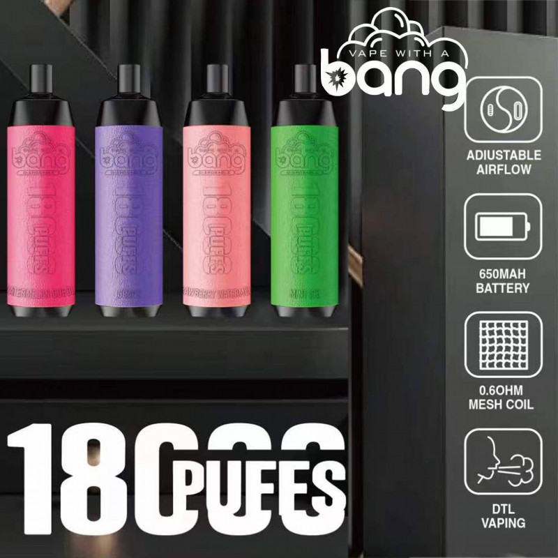 Disposable Vape Brands Bang Bkk 18000 Puffs