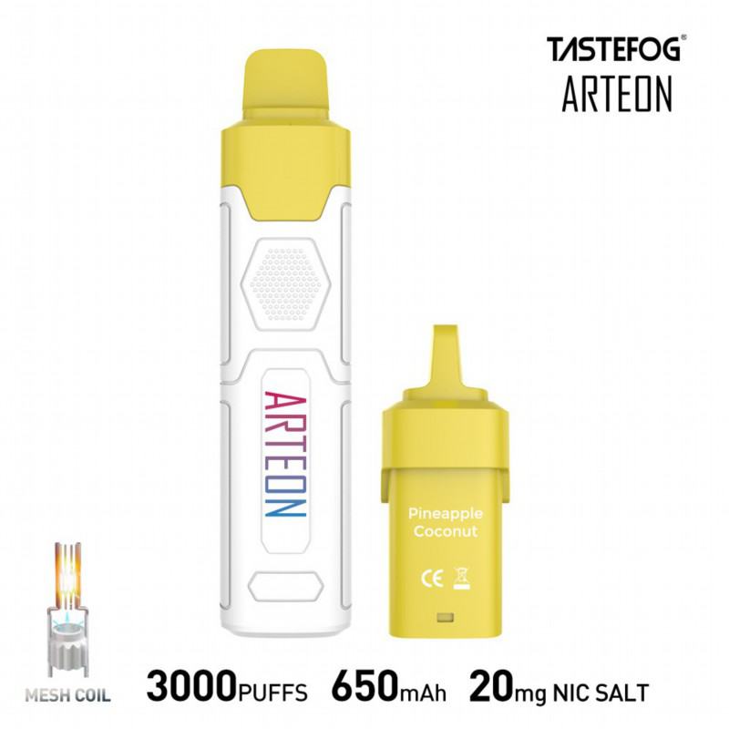 Disposable TASTEFOG Tastefog Arteon 3000 Puffs