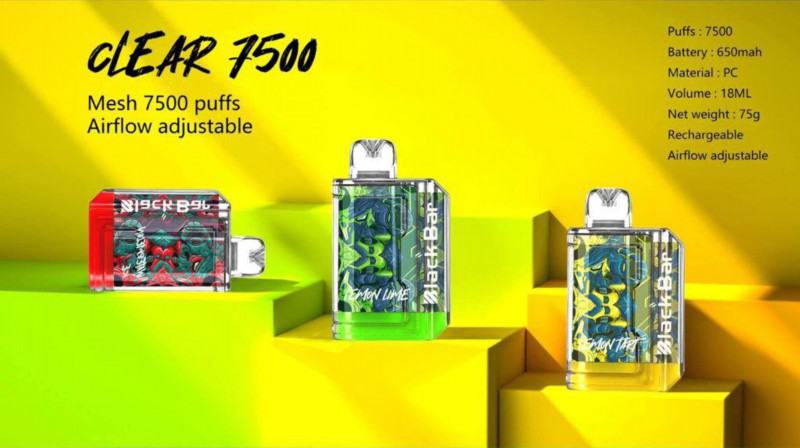 AZE & Support Customization Vape Clear 7500 Puffs