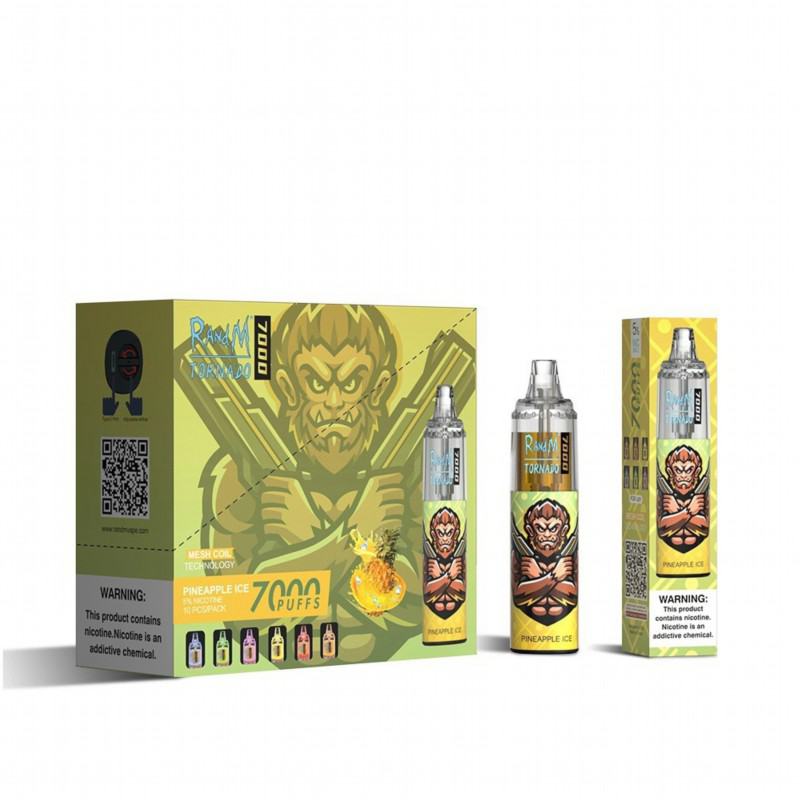 RandM Tornado 7000 Puffs Disposable E-cigarette