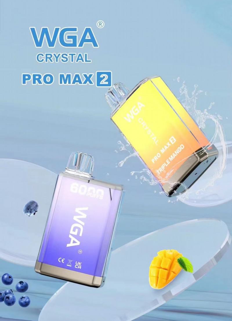 Wga Crystal Max2 6000 Puffs Vape