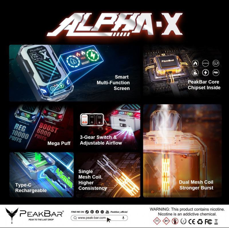 Alpha. X Vape D105 10000 Puffs Nederland