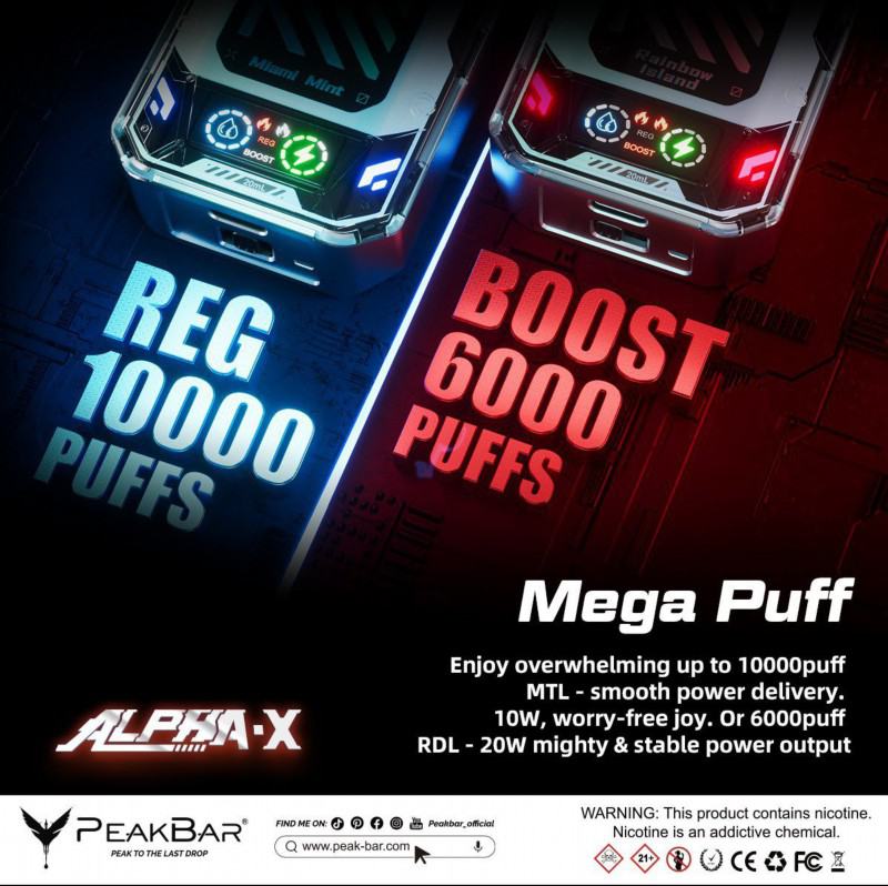 Alpha. X Vape D105 10000 Puffs Nederland