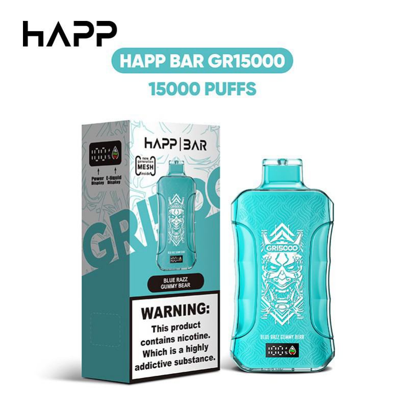 Customized Disposable Vape Gr Electronic 15000 Puffs