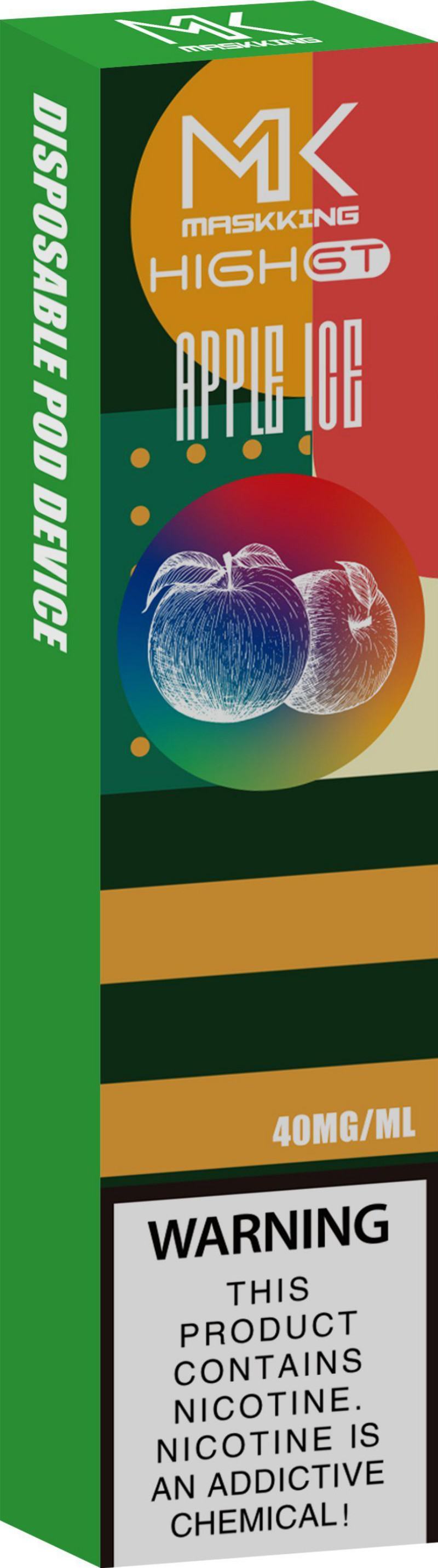 maskking Disposable Vape Disposable Pod - Highgt~500 500+ Puffs Brands