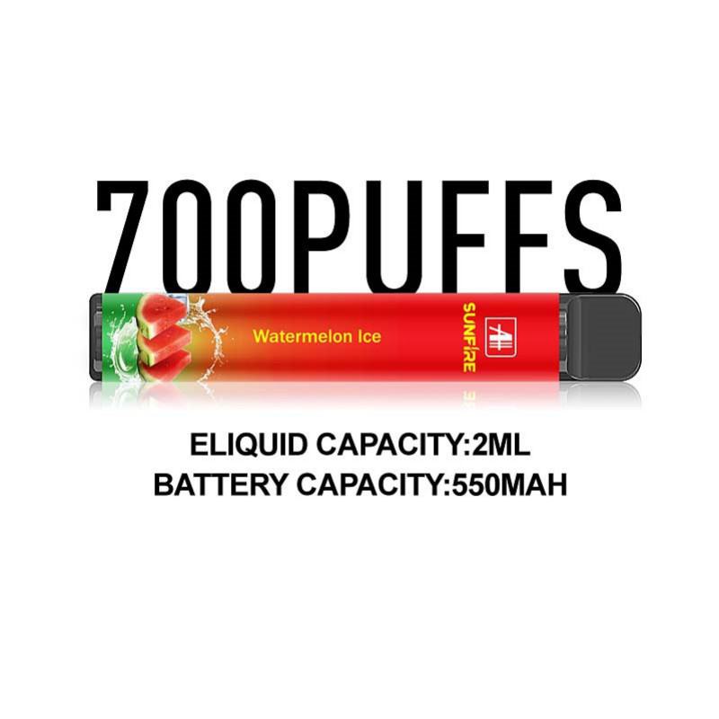 Sunfire Disposable Vape Brands C20 700 Puffs