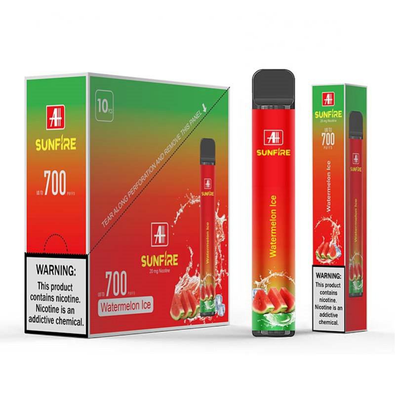 Sunfire Disposable Vape Brands C20 700 Puffs