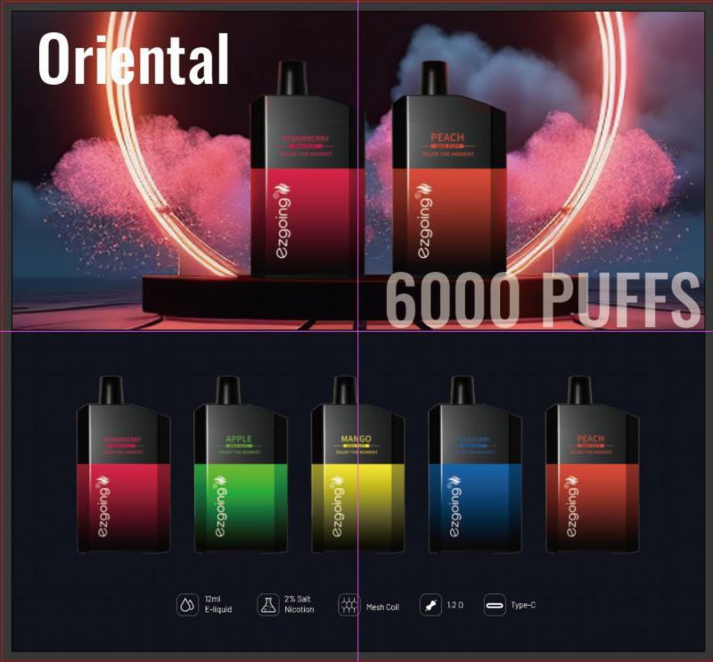 Disposable Vape Pen Ezgoing Ezgoing-oriental