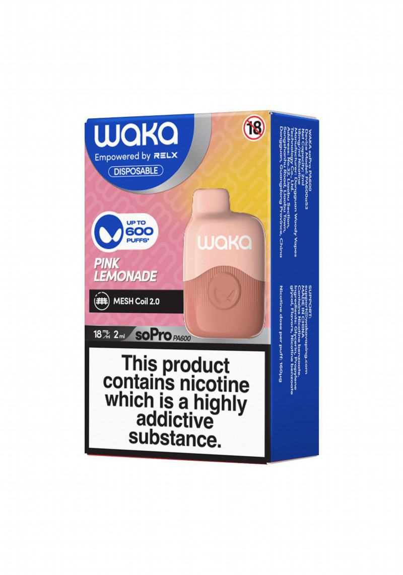 Disposable Vape Pens WAKA Pa600