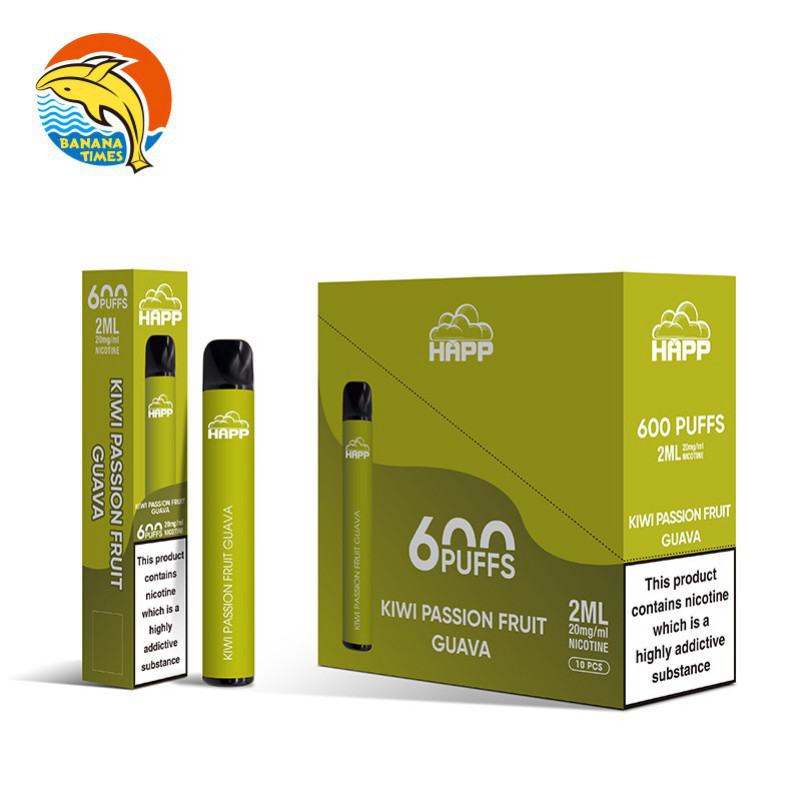 Bananatimes Happ E 600 Puffs Disposable Vape